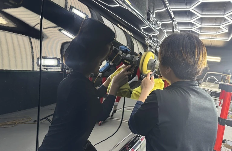 新車を輝かせる！