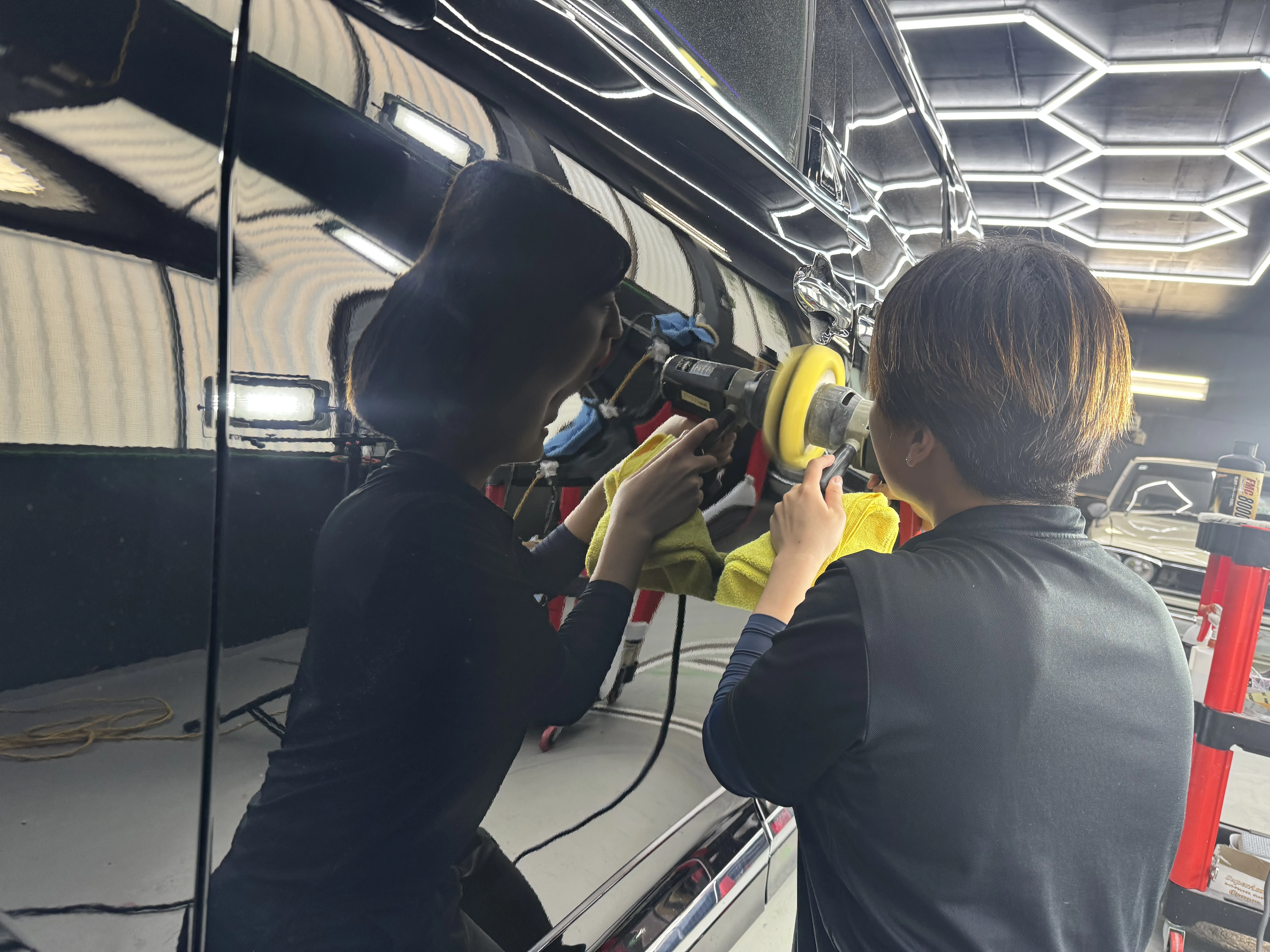 新車を輝かせる！