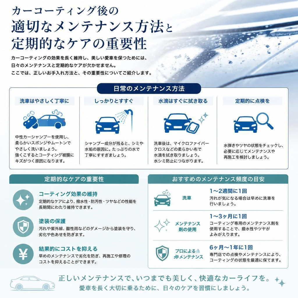 メンテナンスの重要性